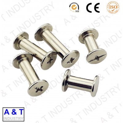 Accept OEM Silver Single Cap Rivet for Cardboard