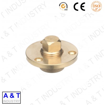 Boat Brass Garboard Drain Plug with O-Ring